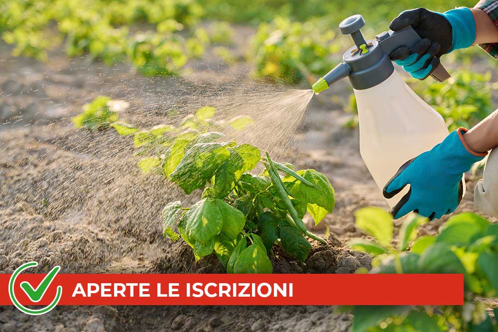Corso formazione utilizzo e vendita fitosanitari aperte le iscrizioni